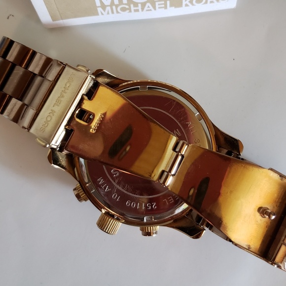 MK Rose Gold Watch - Picture 3 of 5